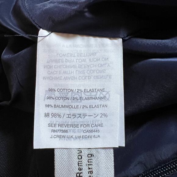 J. Crew No. 2 Paisley Print Lined Pencil Skirt Size 12 Knee Length Business - Picture 9 of 11